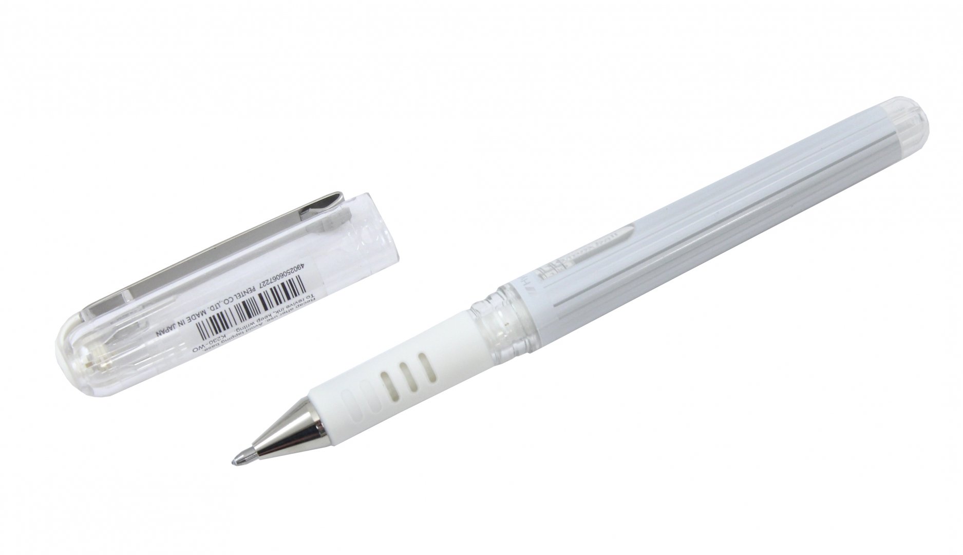 Иллюстрация 1 из 15 для Ручка гелевая Hybrid Gel Grip DX, белая | Лабиринт - канцтовы. Источник: Лабиринт