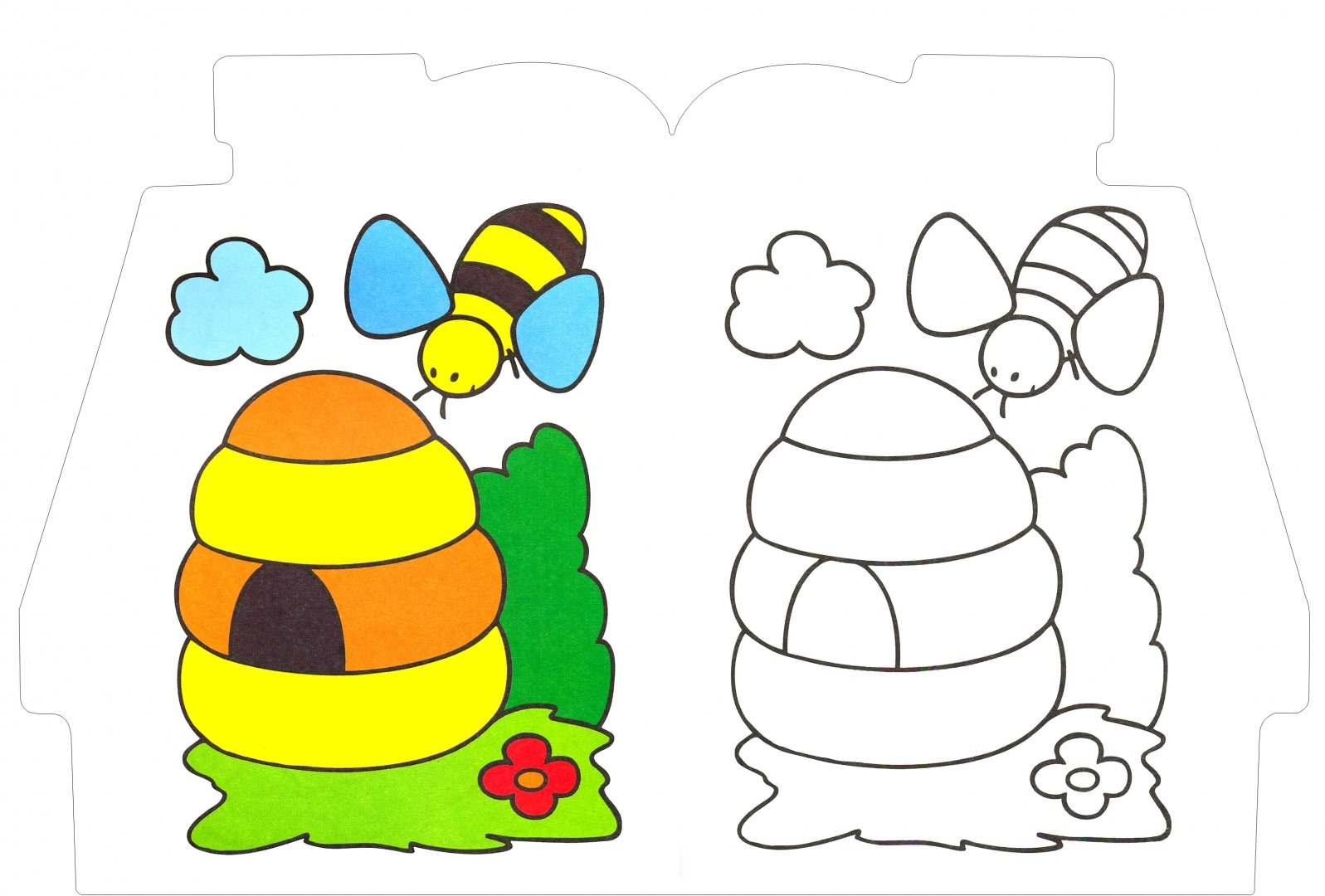 Иллюстрация 3 из 8 для Раскраска для малышей. Кот на крыше | Лабиринт - книги. Источник: Лабиринт