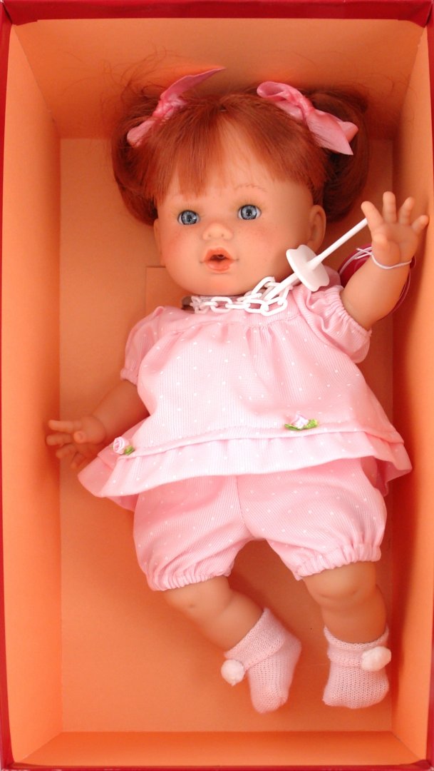 Иллюстрация 1 из 9 для Кукла Маргарита рыжая в розовом (5547P) | Лабиринт - игрушки. Источник: Лабиринт