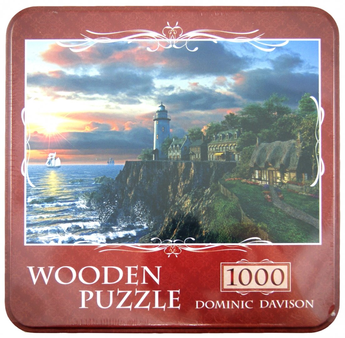 Иллюстрация 1 из 6 для Puzzle-1000 "Закат на маяке, Dominic Davison" (10030) | Лабиринт - игрушки. Источник: Лабиринт