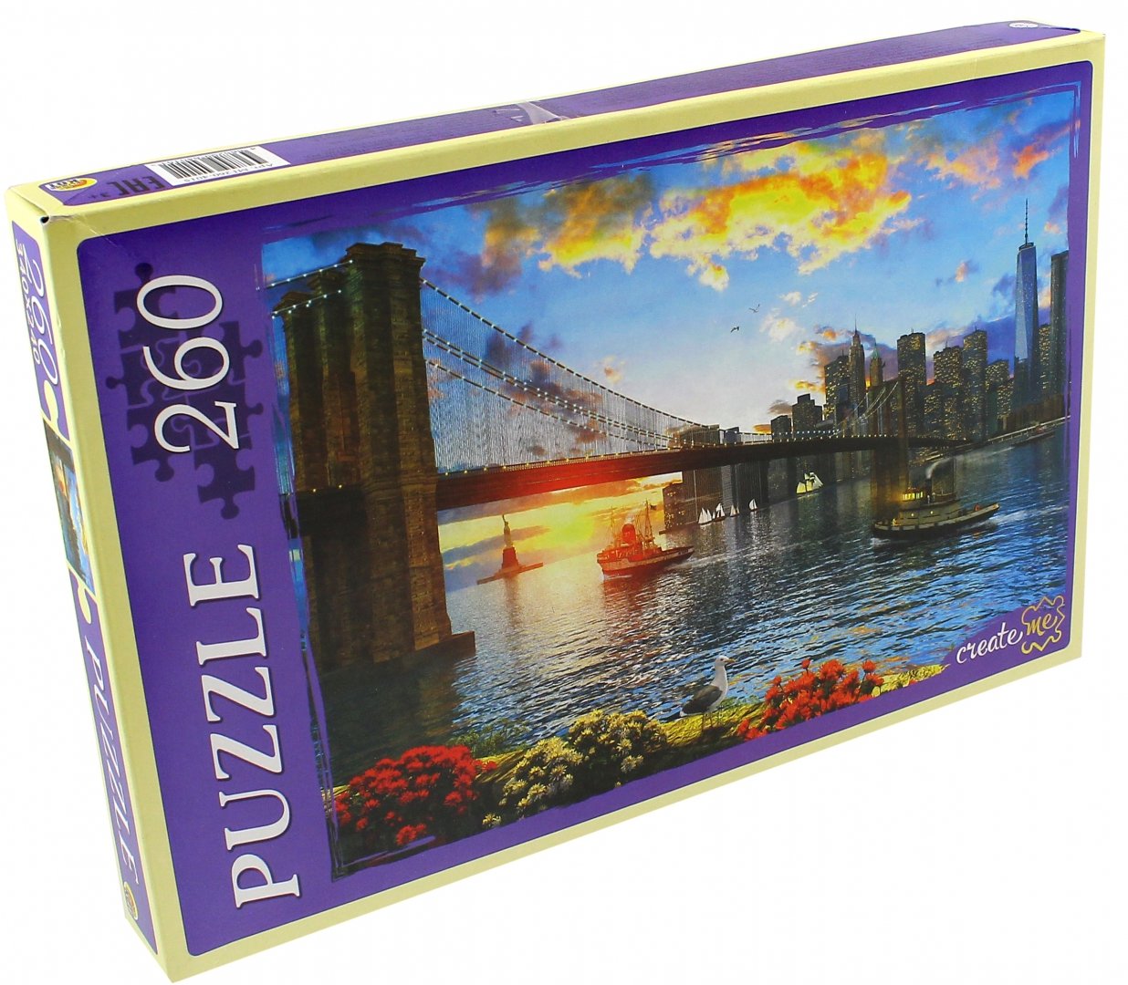 Иллюстрация 1 из 9 для Puzzle-260 "Мост в Бруклине" (МГ260-4015) | Лабиринт - игрушки. Источник: Лабиринт