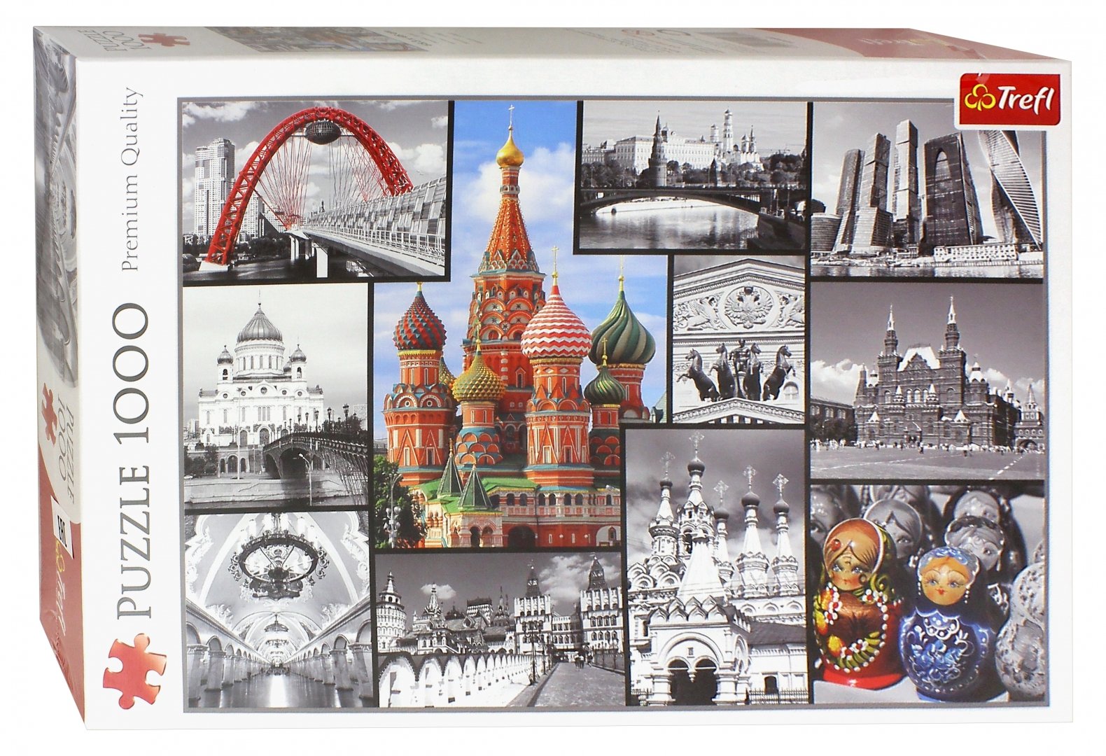 Иллюстрация 1 из 15 для Puzzle-1000 "Москва - коллаж" (10380) | Лабиринт - игрушки. Источник: Лабиринт