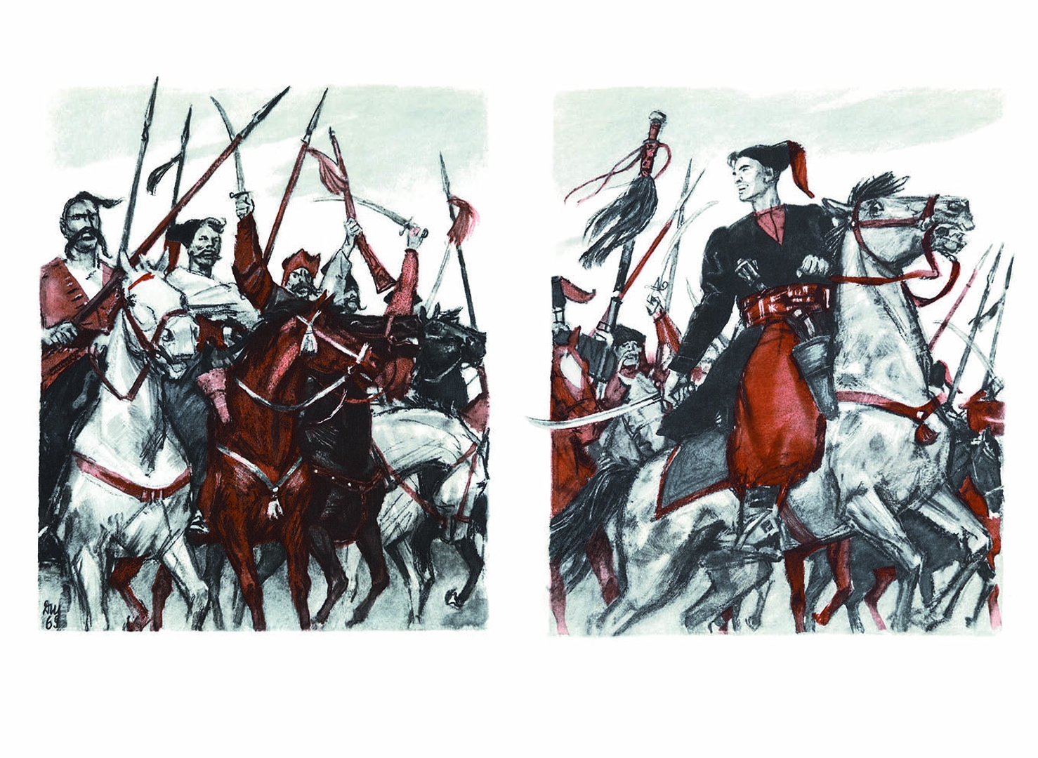 Иллюстрация 5 из 43 для Тарас Бульба - Николай Гоголь | Лабиринт - книги. Источник: Лабиринт
