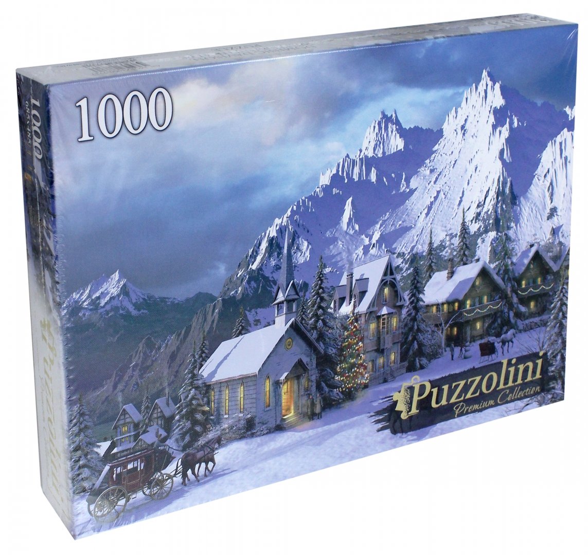 Иллюстрация 1 из 5 для Puzzle-1000 "Доминик Дэвисон. Зима в Альпах" (MGPZ1000-7737) | Лабиринт - игрушки. Источник: Лабиринт