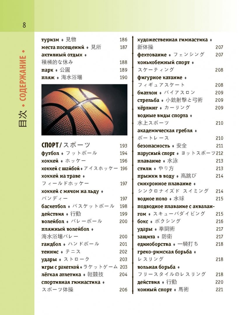 Иллюстрация 3 из 10 для Японско-русский визуальный словарь с транскрипцией | Лабиринт - книги. Источник: Лабиринт