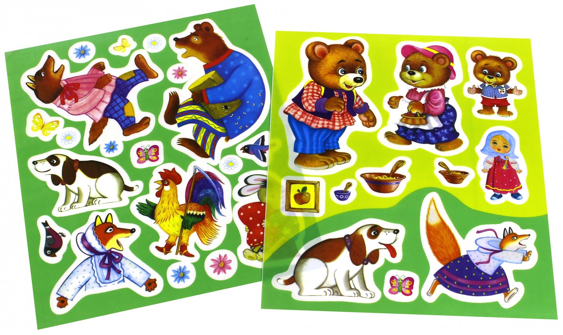 Иллюстрация 3 из 16 для Плакат-игра "Заюшкина избушка. Три медведя" | Лабиринт - игрушки. Источник: Лабиринт