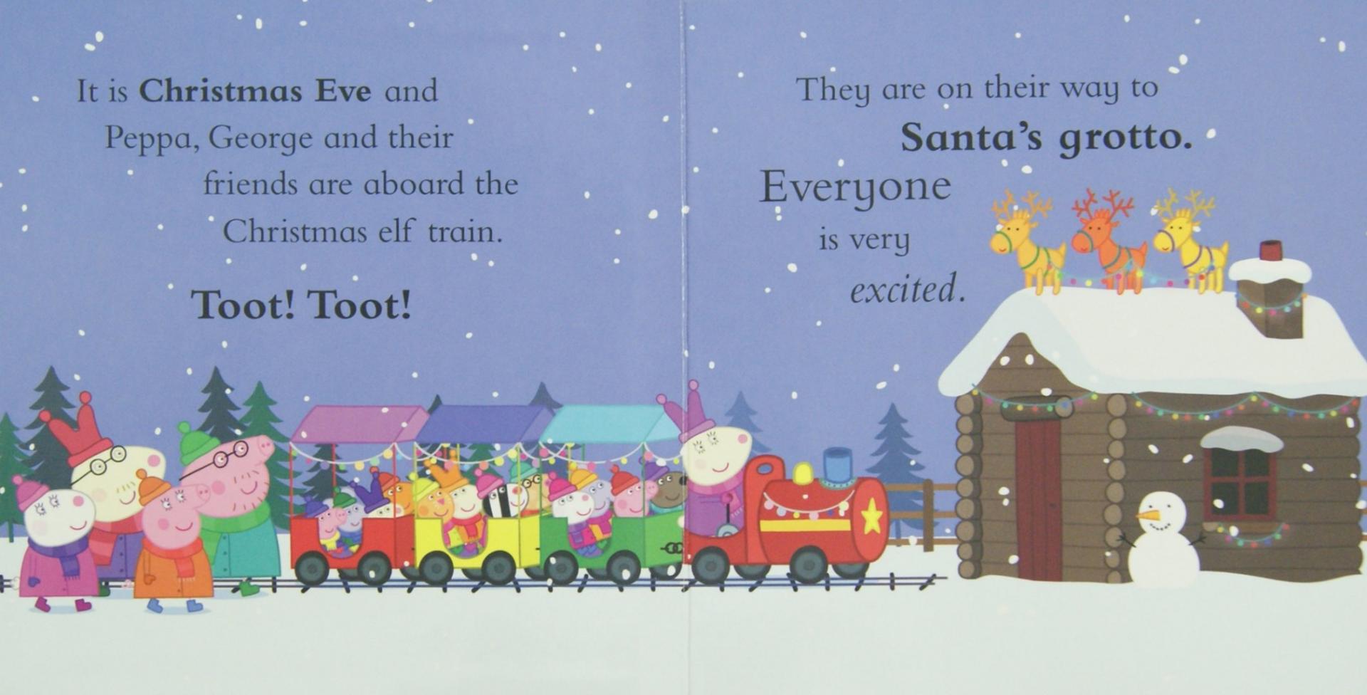 Иллюстрация 1 из 17 для Peppa Pig. Peppa's Christmas Wish (board bk) | Лабиринт - книги. Источник: Лабиринт