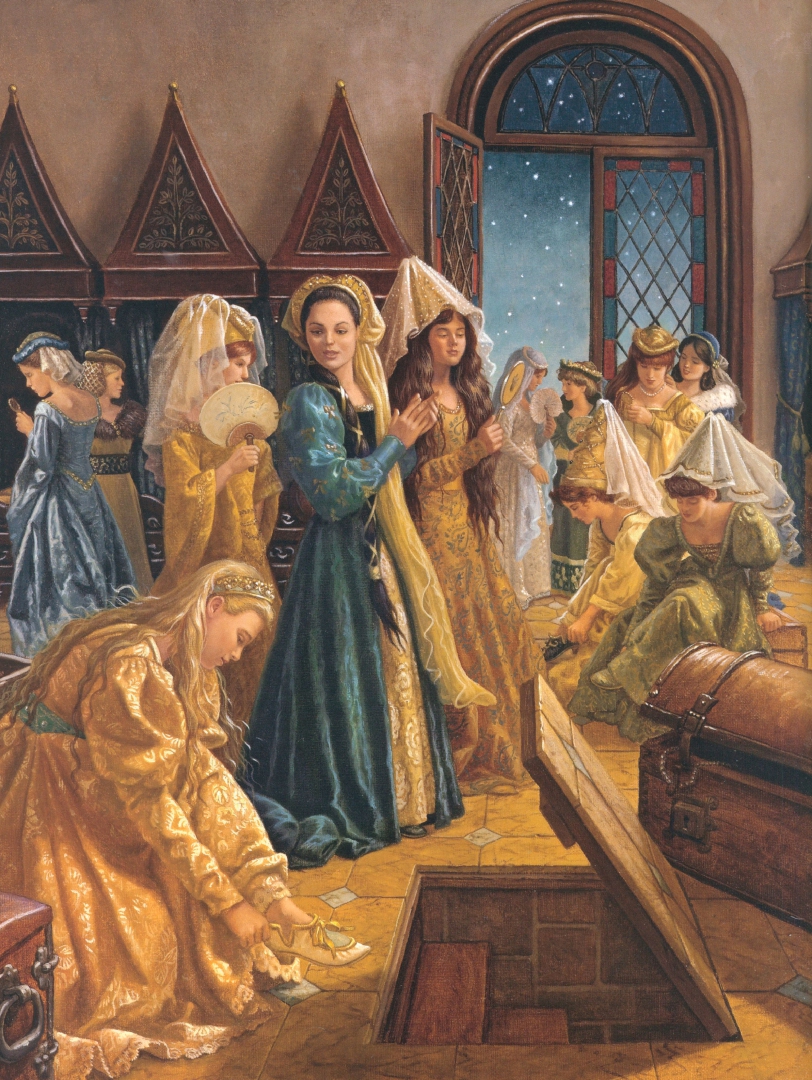 Иллюстрация 1 из 79 для Двенадцать танцующих принцесс - Гримм Якоб и Вильгельм | Лабиринт - книги. Источник: Лабиринт