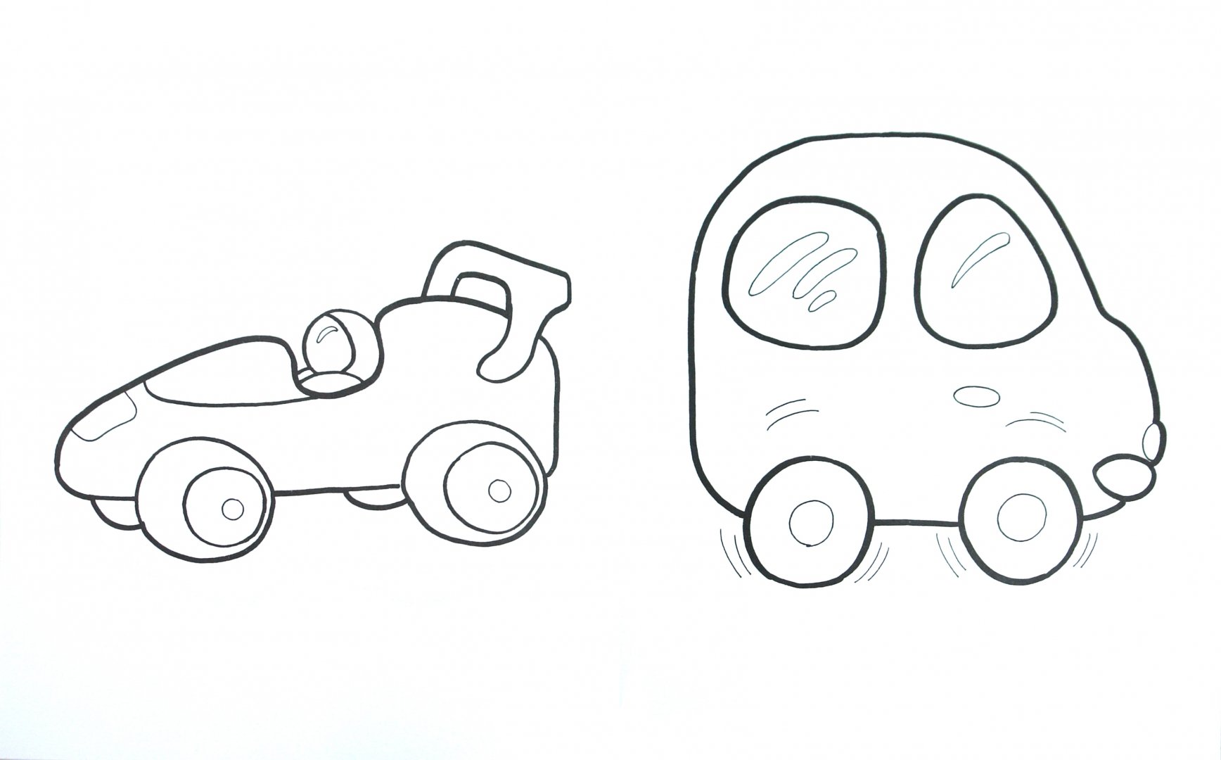 Иллюстрация 1 из 9 для Кроха рисует машины | Лабиринт - книги. Источник: Лабиринт