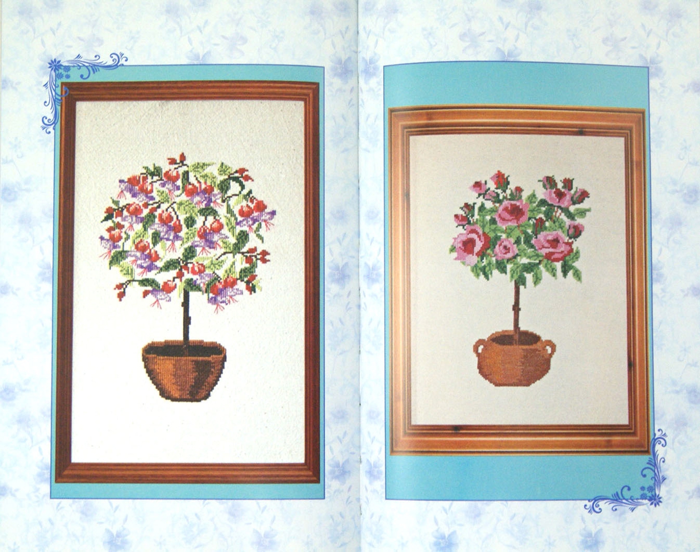 Иллюстрация 1 из 12 для Вышитые пейзажи. Цветы и деревья, вышитые крестиком - Светлана Ращупкина | Лабиринт - книги. Источник: Лабиринт