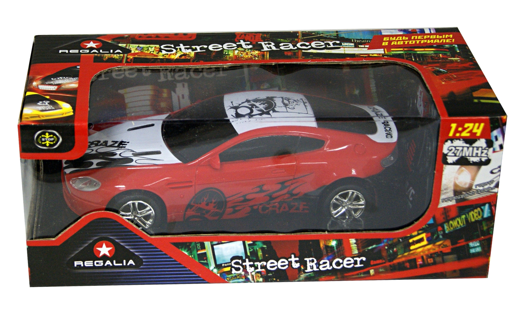 Иллюстрация 1 из 6 для Радиоуправляемая машина "Street Racer", 1:24 (40427) | Лабиринт - игрушки. Источник: Лабиринт