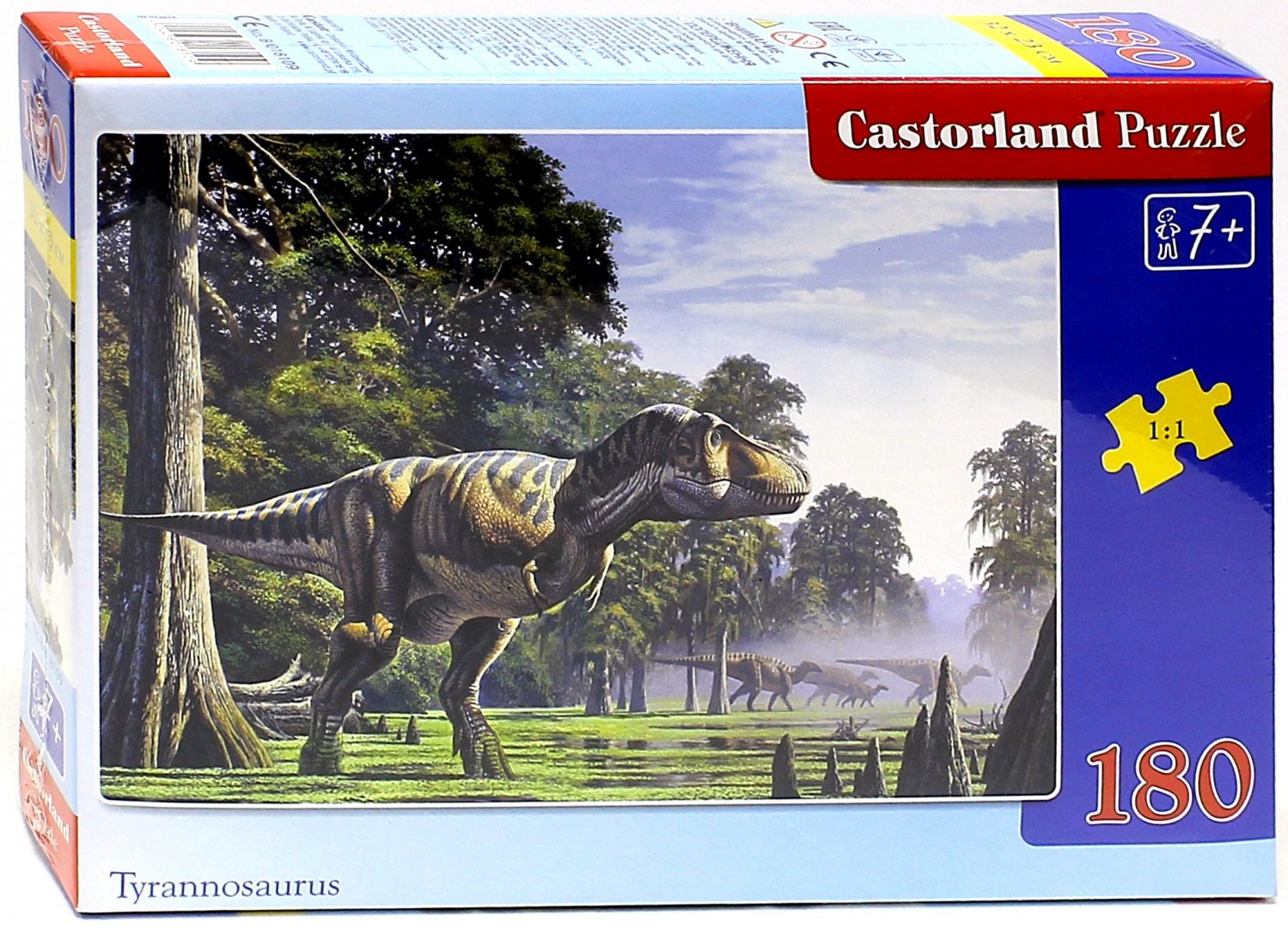 Иллюстрация 1 из 16 для Puzzle-180 "Динозавры" (В-018109) | Лабиринт - игрушки. Источник: Лабиринт