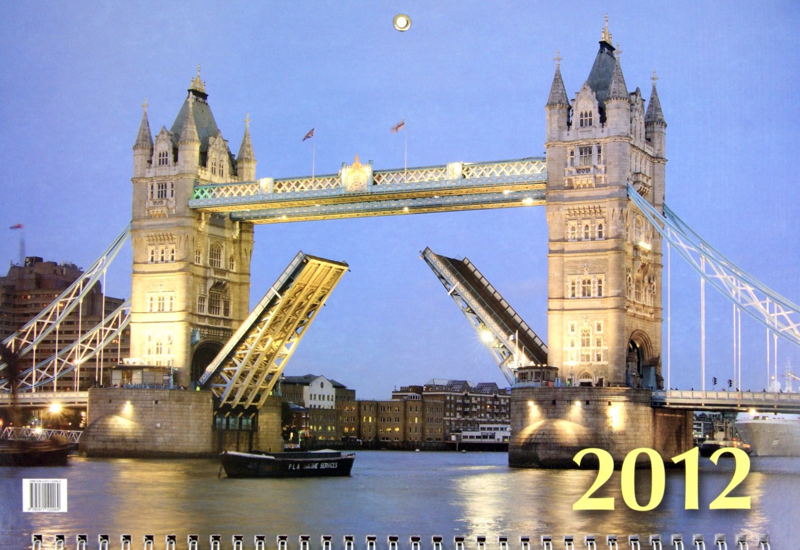 Иллюстрация 1 из 2 для Настенный квартальный календарь "Тауэрский мост" на 2012 год | Лабиринт - сувениры. Источник: Лабиринт