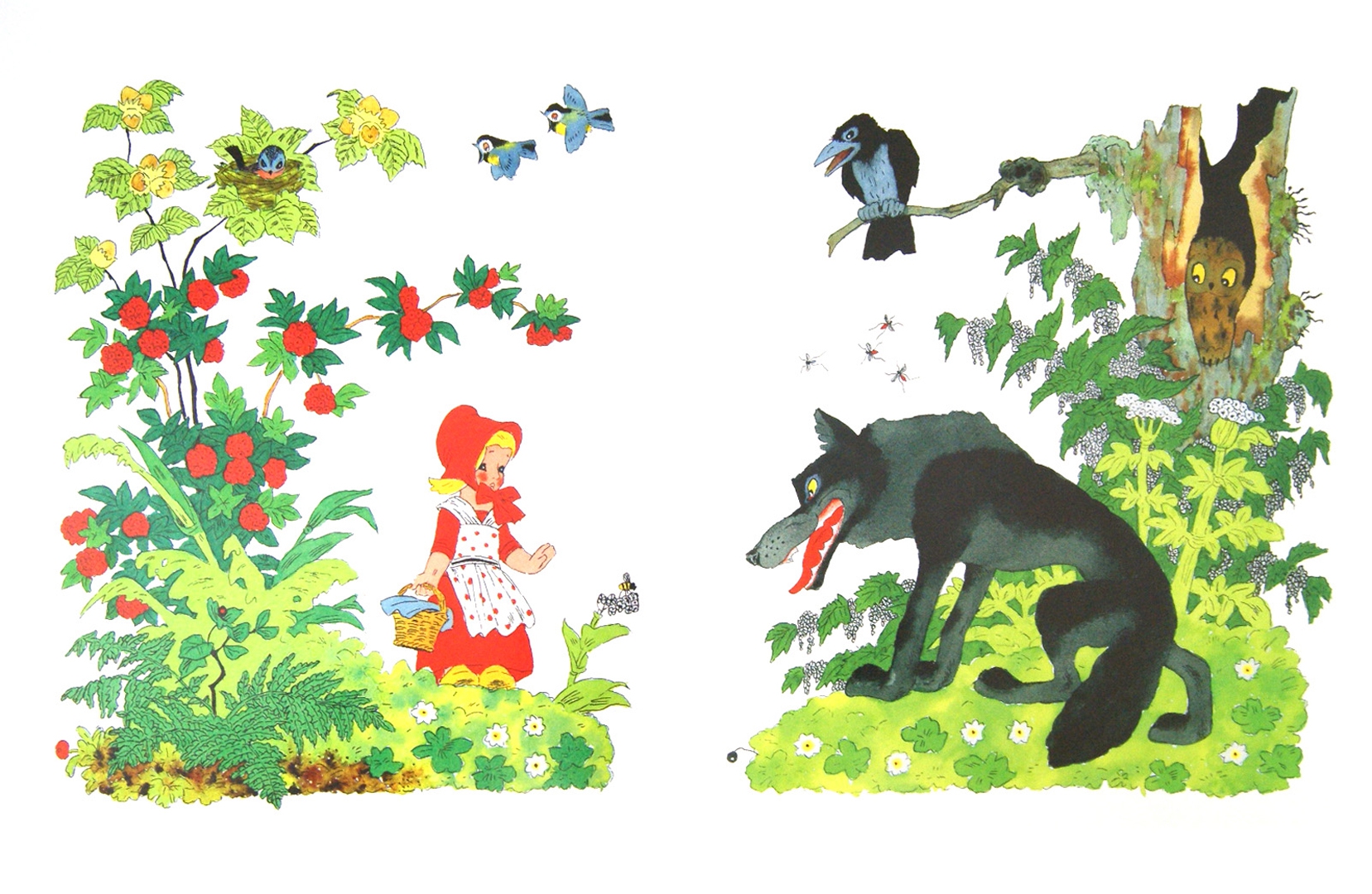 Иллюстрация 1 из 28 для Красная Шапочка - Шарль Перро | Лабиринт - книги. Источник: Лабиринт
