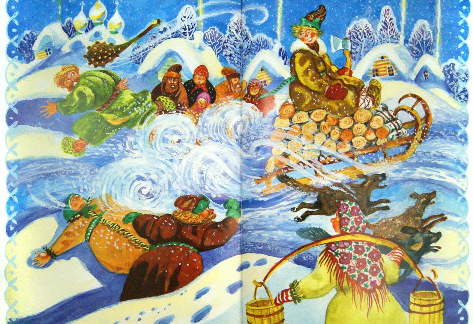 Иллюстрация 1 из 33 для Сказки Дедушки Мороза | Лабиринт - книги. Источник: Лабиринт