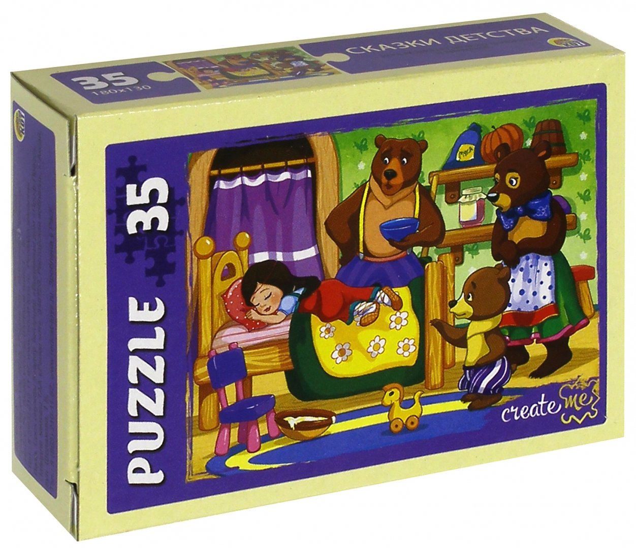 Иллюстрация 1 из 11 для Puzzle-35 "Сказки детства" (в ассортименте) (П35-3252) | Лабиринт - игрушки. Источник: Лабиринт