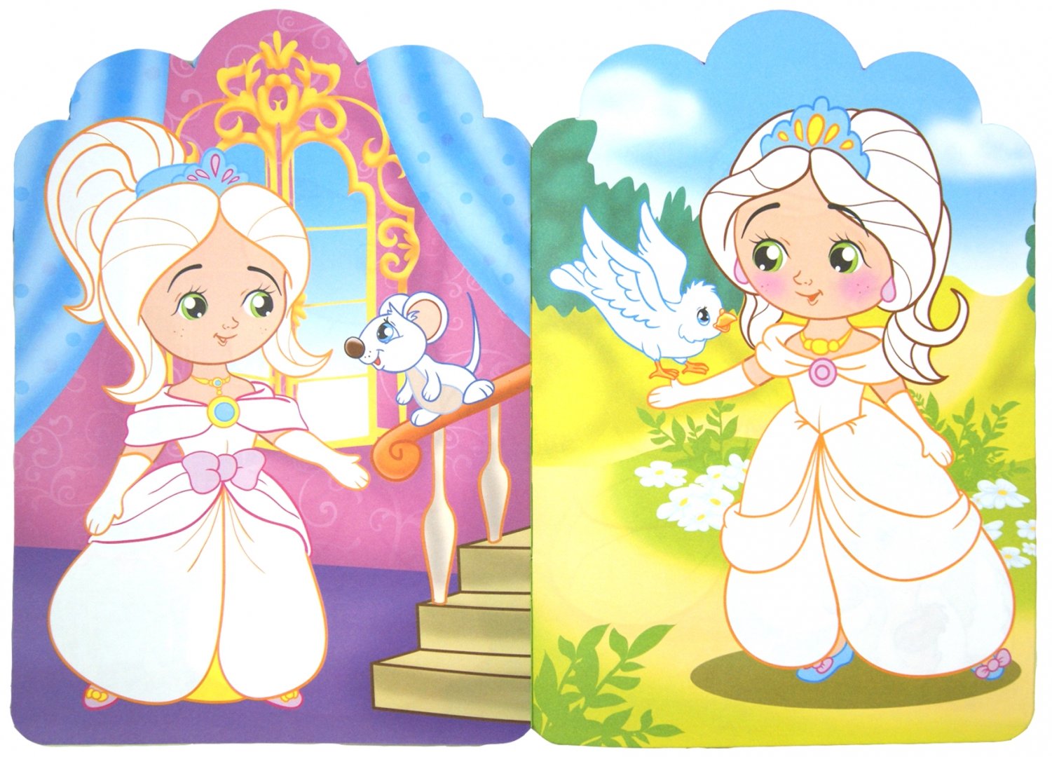 Иллюстрация 1 из 7 для Питомцы маленькой принцессы. Раскраска с наклейками для детей с 3-х лет | Лабиринт - книги. Источник: Лабиринт