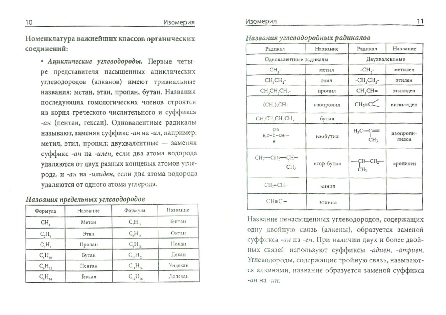 Иллюстрация 1 из 5 для Формулы и определения органической химии. Школьный курс - Светлана Макарихина | Лабиринт - книги. Источник: Лабиринт