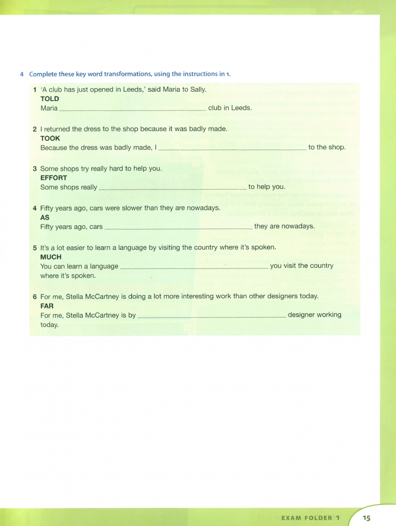 Иллюстрация 10 из 11 для Objective. 4th Edition. First. Student's Book with Answers (+CD) - Capel, Sharp | Лабиринт - книги. Источник: Лабиринт